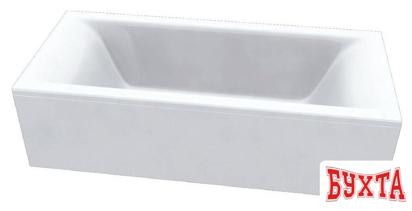 Ванна Bonito Home Valencia 180x80 (с ножками) 3