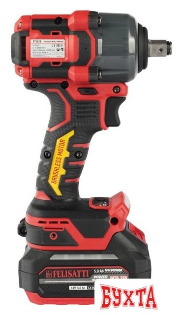 Гайковерт Felisatti FT1618 (с 2-мя АКБ, кейс) 2