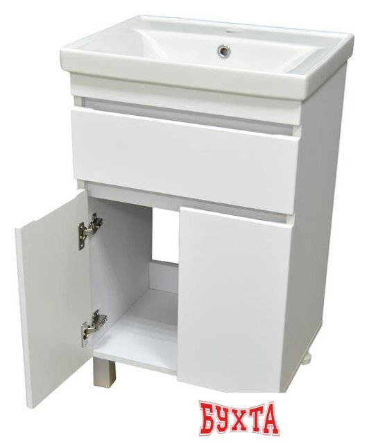 Мебель для ванных комнат Гамма Тумба с умывальником 23оФ2/3-У 55 Сава-2055 2