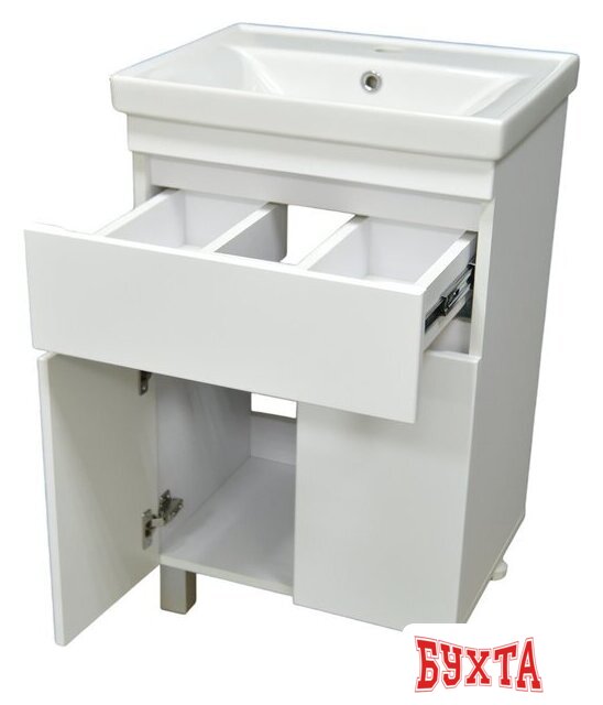 Мебель для ванных комнат Гамма Тумба с умывальником 23оФ2/3-У 55 Сава-2055 3