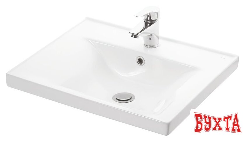 Мебель для ванных комнат Гамма Тумба с умывальником 23оФ2/3-У 55 Сава-2055 5