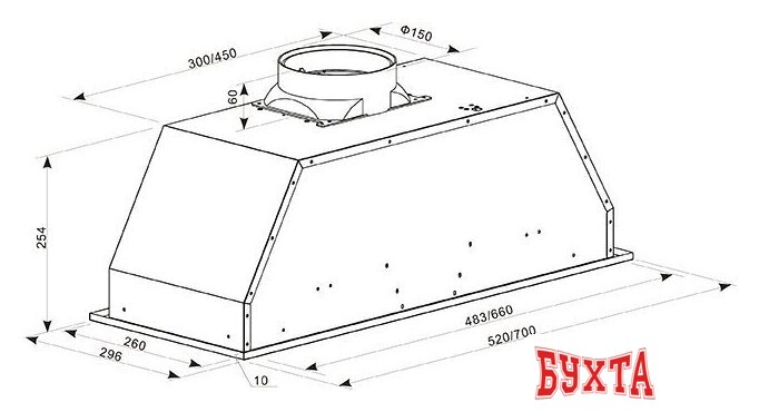 Кухонная вытяжка Making Oasis Everywhere VM-52S (A) 2