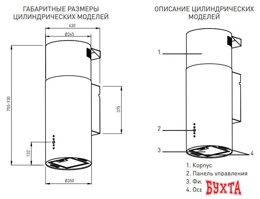 Кухонная вытяжка Making Oasis Everywhere KR-50B 3