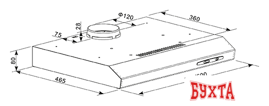 Кухонная вытяжка Making Oasis Everywhere PO-50S (A) 2