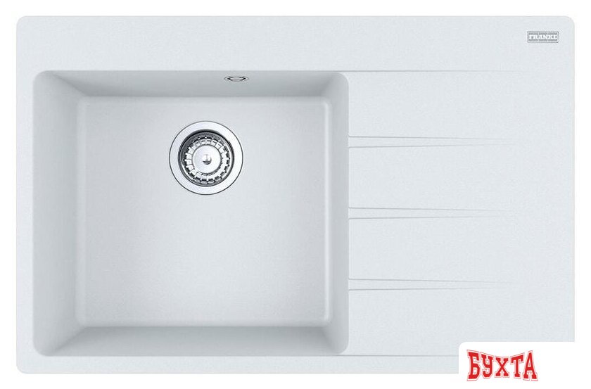 Кухонная мойка Franke Centro CNG 611/211-78 TL Fragranite 114.0639.725 (белый)