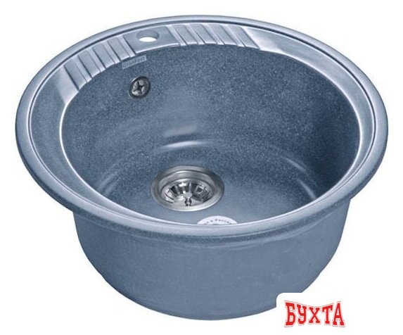 Кухонная мойка GranFest GF-R520 (графит)