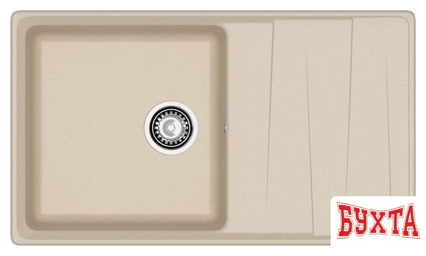 Кухонная мойка GranFest GF-LV-860L (кашемир) 2