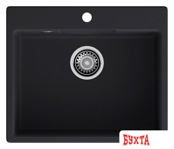 Кухонная мойка GranFest Urban GF-UR-658 (черный)