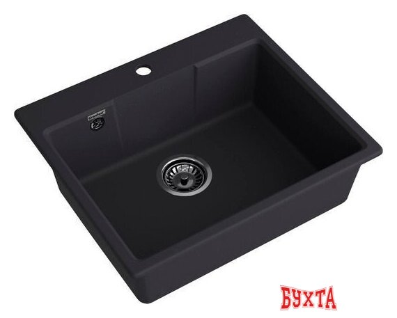 Кухонная мойка GranFest Urban GF-UR-658 (черный) 2