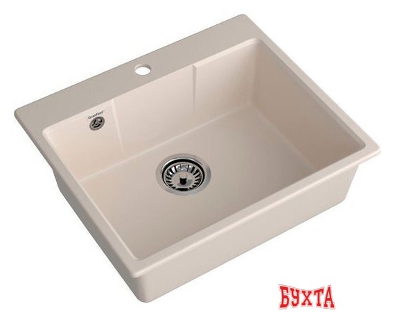 Кухонная мойка GranFest Urban GF-UR-658 (белый) 3