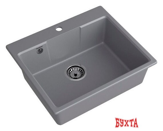 Кухонная мойка GranFest Urban GF-UR-658 (темно-серый) 2