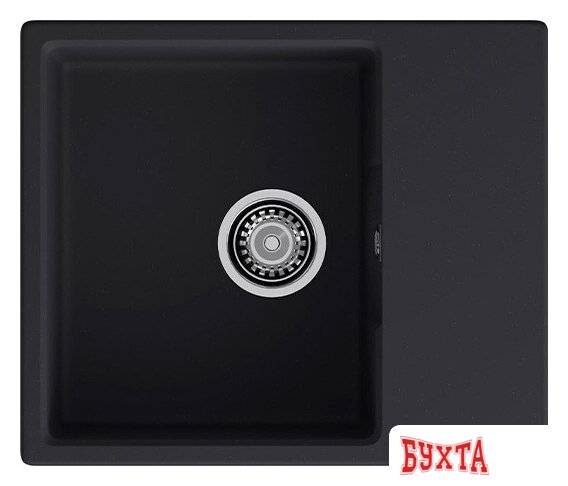 Кухонная мойка GranFest Urban GF-UR-658L (черный)
