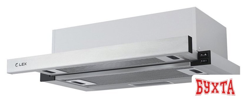 Кухонная вытяжка LEX Hide 600 Inox