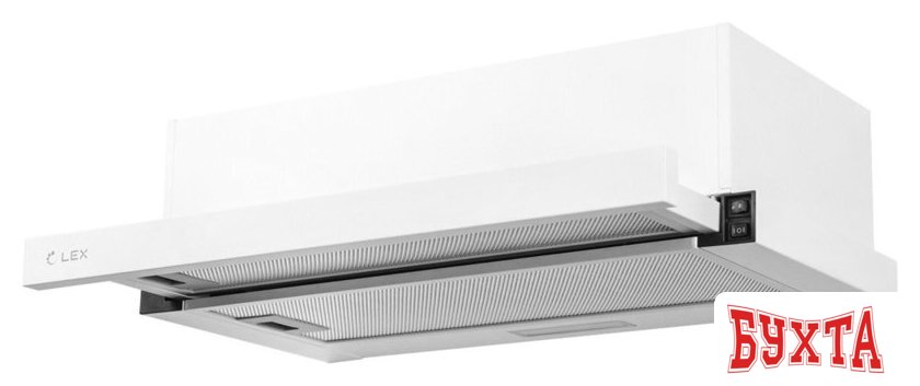 Кухонная вытяжка LEX Hide 600 White