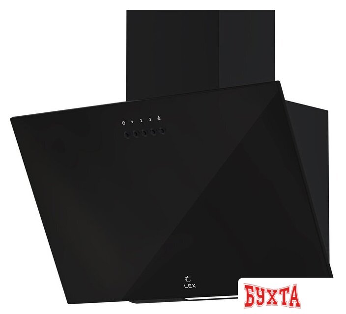 Кухонная вытяжка LEX Moza 450 (черный)