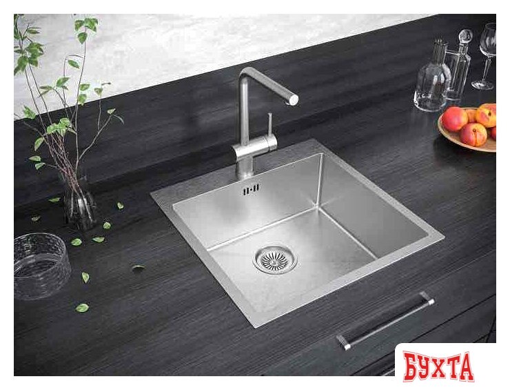 Кухонная мойка Paulmark Kroner 51 PM215151-BS 3