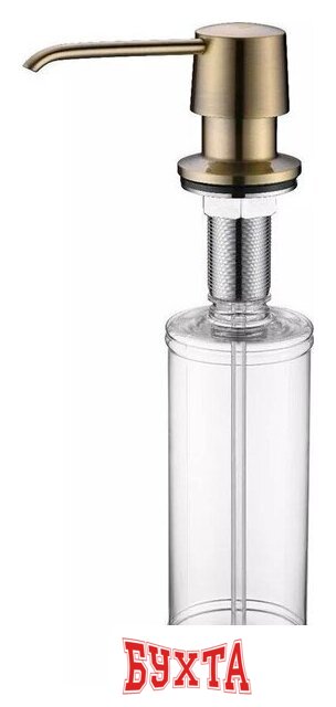 Дозатор для моющего средства Paulmark Sauber D001-BR (бронза) 1