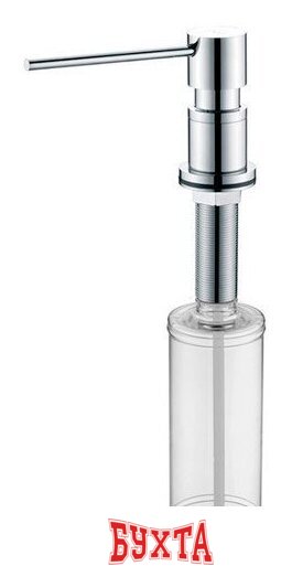 Дозатор для моющего средства Paulmark Kraft D003-CR (хром)