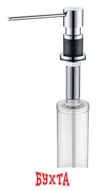 Дозатор для моющего средства Paulmark Kraft D003-418(BLM) (черный/черный металлик)