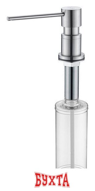 Дозатор для моющего средства Paulmark Kraft D003-NI(BS) (нержавеющая сталь/никель)