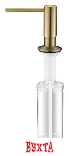 Дозатор для моющего средства Paulmark Decus D004-BR (бронзовый)