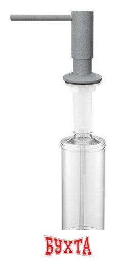 Дозатор для моющего средства Paulmark Decus D004-GR (серый)