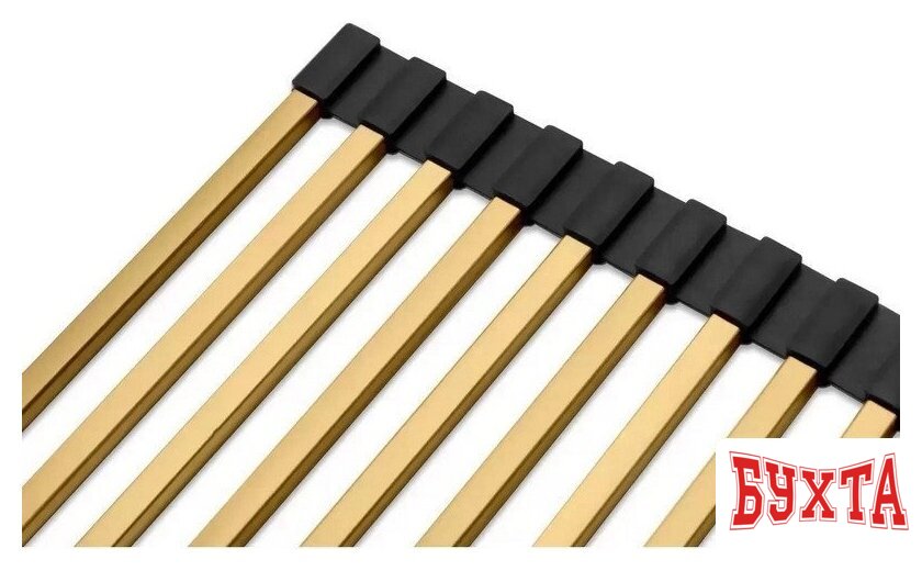 Коврик для сушки Paulmark Ролл-мат Extra R405-BG (брашированное золото) 4