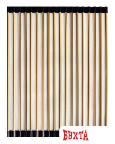Коврик для сушки Paulmark Columna C440-BG (брашированное золото)