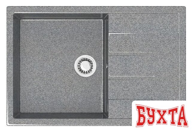 Кухонная мойка MARRBAXX Карельский камень модель 161/Q8 F161Q008 (серый/темно-серый)