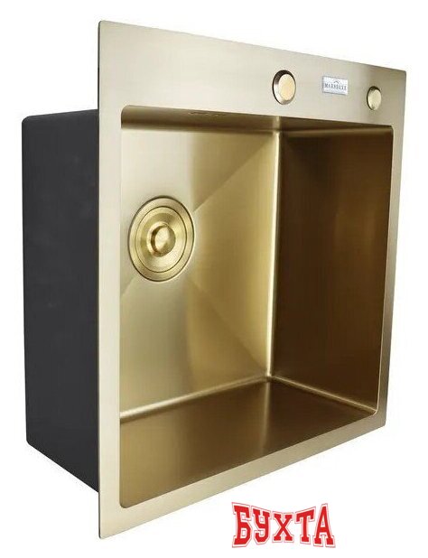 Кухонная мойка MARRBAXX G5050-R G5050-MR (золото) 3