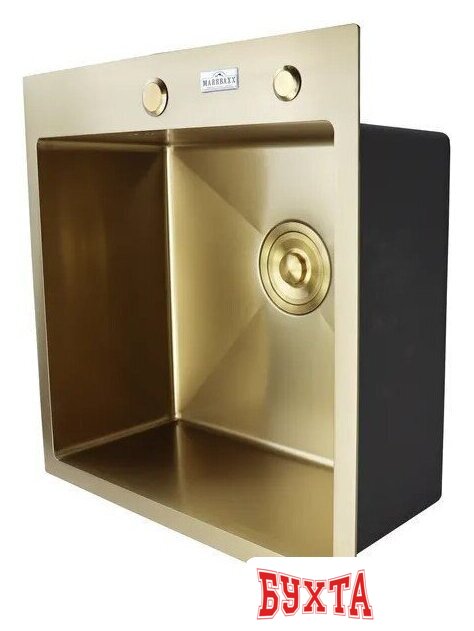 Кухонная мойка MARRBAXX G5050-R G5050-MR (золото) 4