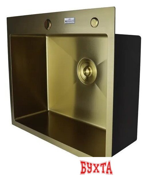 Кухонная мойка MARRBAXX G6050-R G6050-MR (золото) 4