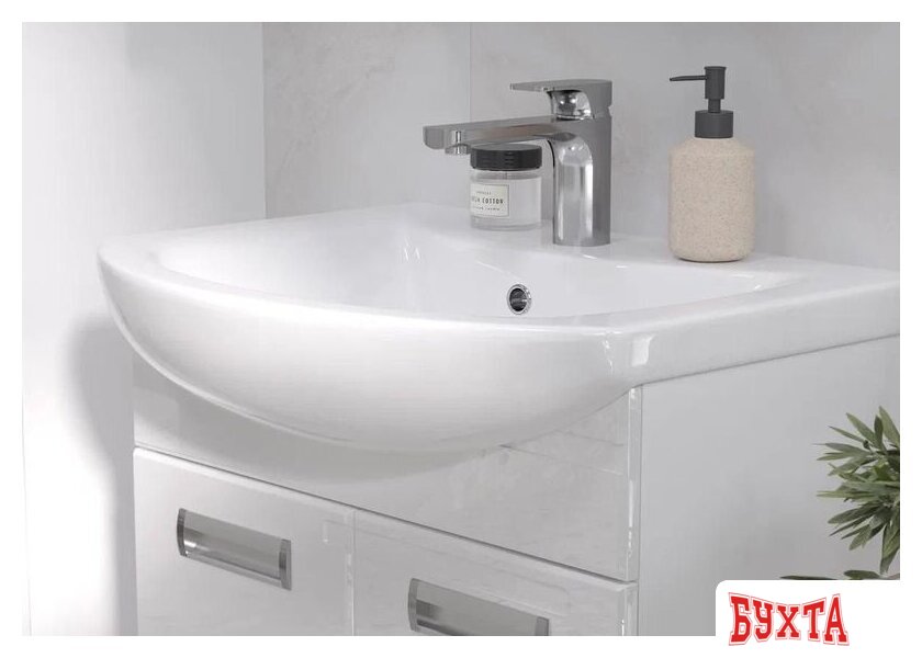 Мебель для ванных комнат Volna Тумба под умывальник Joli 60.2D 5