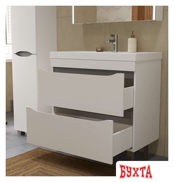 Мебель для ванных комнат Volna Тумба под умывальник Prime 60.2Y (напольная) 2
