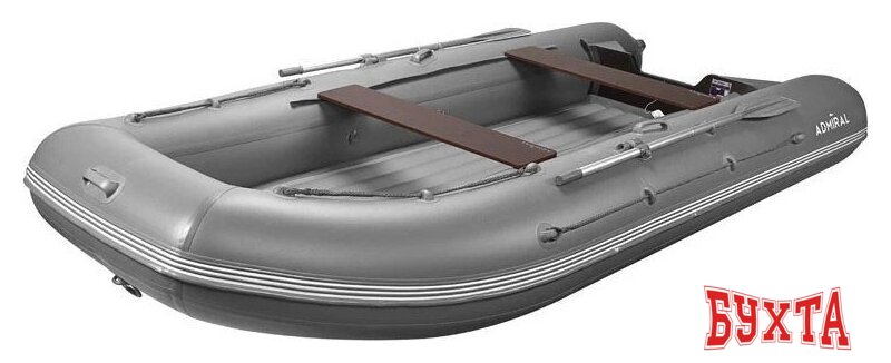 Моторно-гребная лодка Адмирал АМ-410 НДНД 2