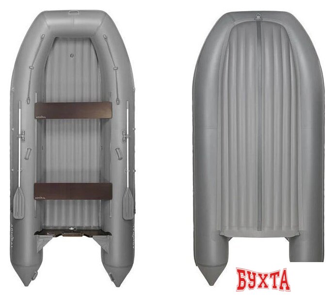 Моторно-гребная лодка Адмирал АМ-410 НДНД 3