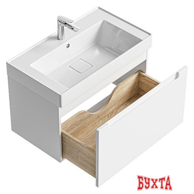 Мебель для ванных комнат Aqwella Тумба с умывальником Vancouver VAN01081+4610119205225 4