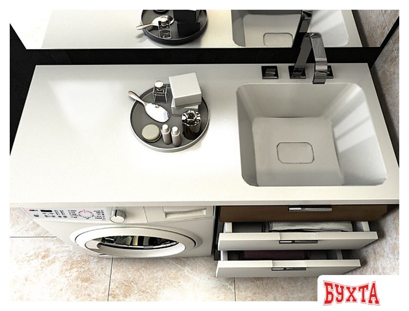 Умывальник Madera Kamilla 120х48 (правый) 5