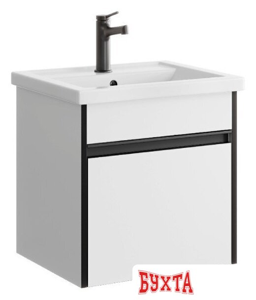 Мебель для ванных комнат Aqwella Тумба с умывальником Urban URB0105W+4630055557578