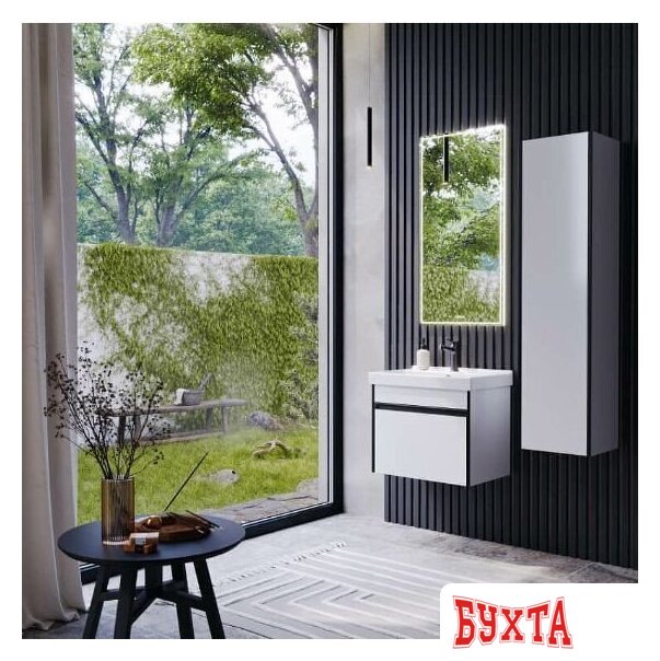 Мебель для ванных комнат Aqwella Тумба с умывальником Urban URB0105W+4630055557578 2