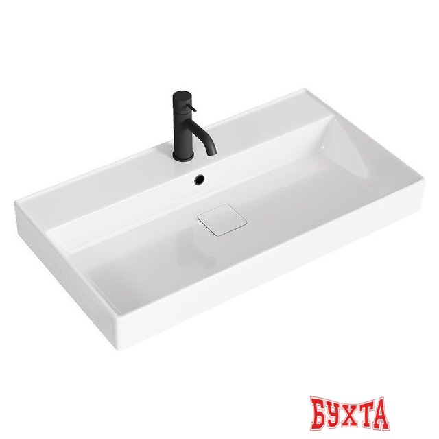 Мебель для ванных комнат Aqwella Тумба с умывальником Geometria GE01081GRM+4610119205126 2