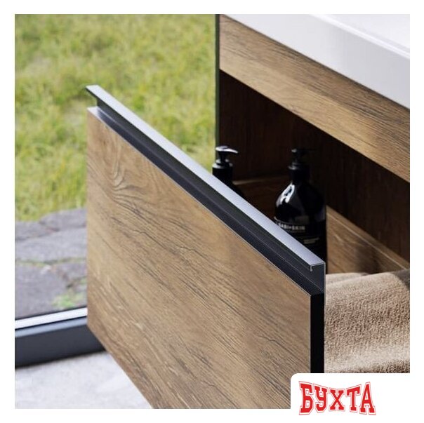 Мебель для ванных комнат Aqwella Тумба с умывальником Urban URB0105DB+4630055557578 2