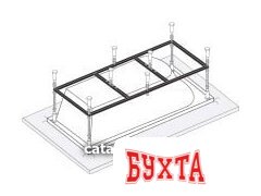 Каркас VagnerPlast VPK17570 (с ножками S4)