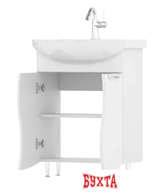 Мебель для ванных комнат Volna Тумба под умывальник Adel 70.2D Балтика 2