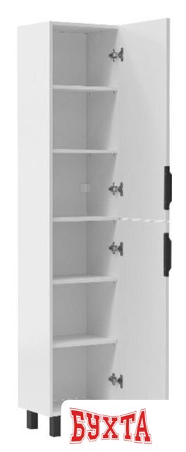 Мебель для ванных комнат Volna Шкаф-пенал для ванной Lotty 40 (латте) 2