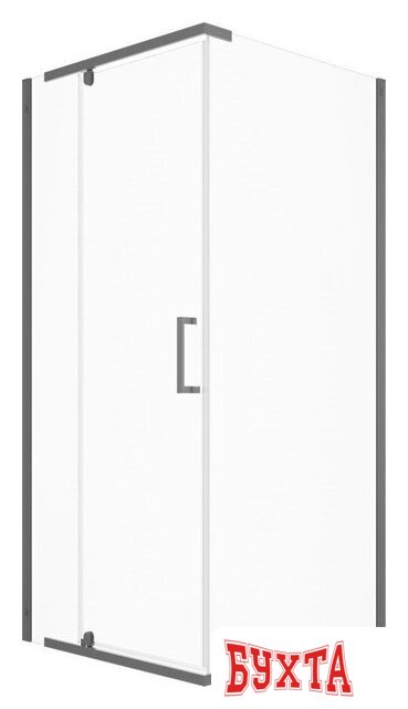 Душевой уголок Triton Терра Графит 90х90 (без поддона)