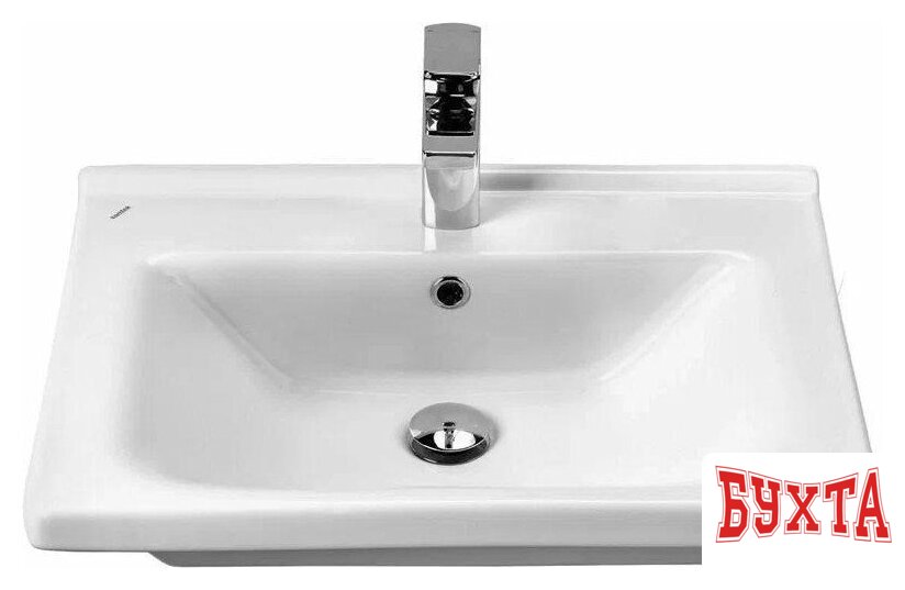 Мебель для ванных комнат Volna Тумба с умывальником Twing 60.2Y Миранда Артвин + Миранда 60 (белый) 2