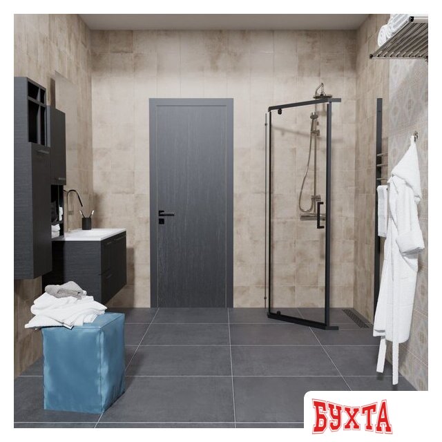 Душевой уголок Triton Дека-Блэк 100х100 (без поддона) 4