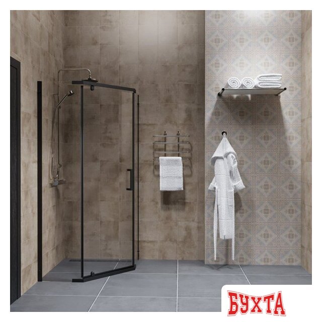 Душевой уголок Triton Дека-Блэк 100х100 (без поддона) 5