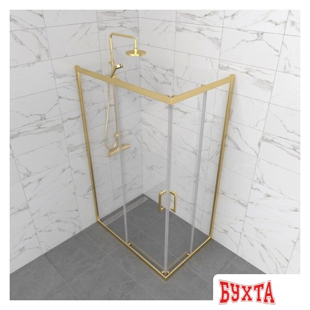 Душевой уголок Triton Фикс-Голд 120х80 (без поддона) 4